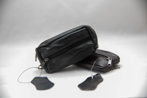 Mini Porte-Monnaie en Cuir de Vachette