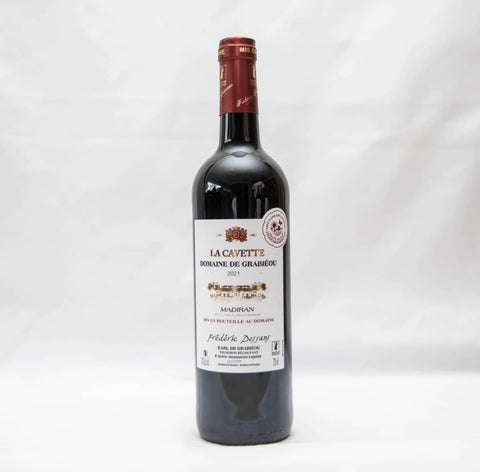 CAVETTE MADIRAN – Vin Rouge de France – 13% Vol – Millésime 2021
