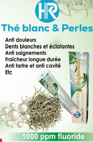 Pâte Dentifrice HANKORIE Thé Blanc 150ml - Soins Naturels, Fraîcheur & Protection Dentaire
