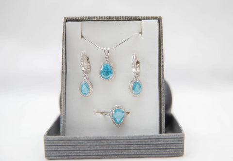 Ensemble Bijou Oxyde de Zirconium – Élégance et Brillance