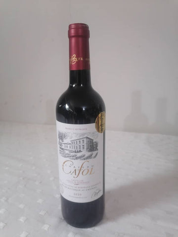 Château CAFOL – Vin Rouge Médaille d’Or 2021 – Castillon-Côtes-de-Bordeaux – 14% Vol – Millésime 2020